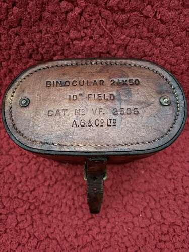 WW2 British Commando/ Airborne Binoculars in Orginal Case