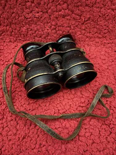 WW2 British Commando/ Airborne Binoculars in Orginal Case