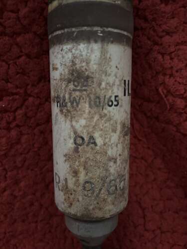 Post War British 2 inch Mortar Illumination Round - Inert - Dated 1965