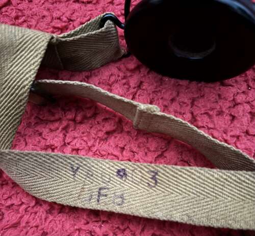WW2 British Radio Headset and Throat Mic