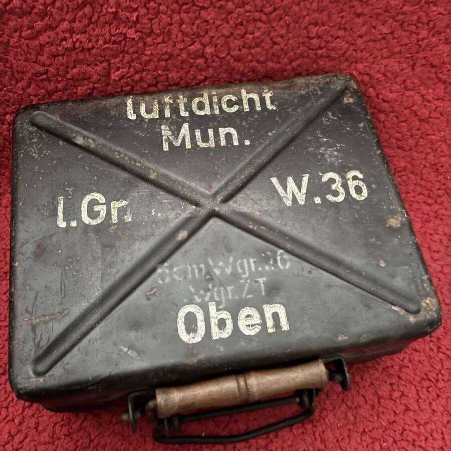 WW2 German Ammunition Case for 5cm Leichter Granatwerfer 36 Mortar