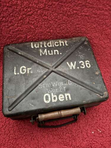WW2 German Ammunition Case for 5cm Leichter Granatwerfer 36 Mortar