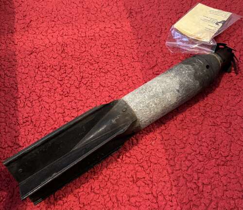 RARE WW2 Inert Russian ZAB 1E Incendiary Bomb