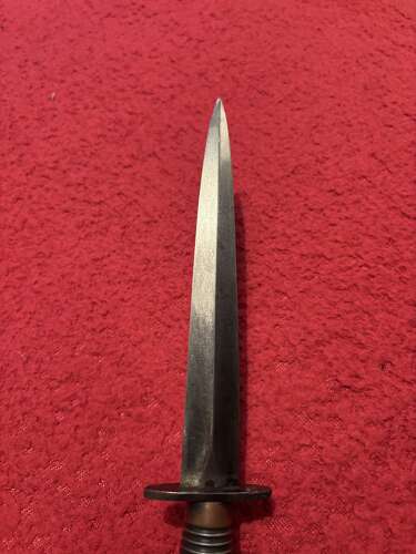 Early WW2 Fairbain Sykes Commando Fighting Knife