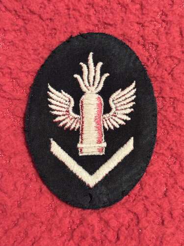 WW2 German Kriegsmarine Coastal Artillery Patches & Portrait Photo