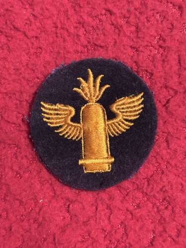 WW2 German Kriegsmarine Coastal Artillery Patches & Portrait Photo