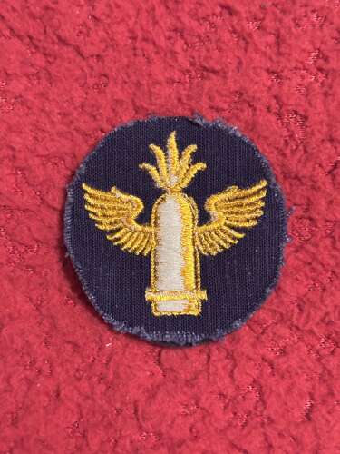 WW2 German Kriegsmarine Coastal Artillery Patches & Portrait Photo