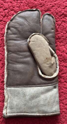 WWII British Military Cold Weather / Dispatch Rider Style Mittens