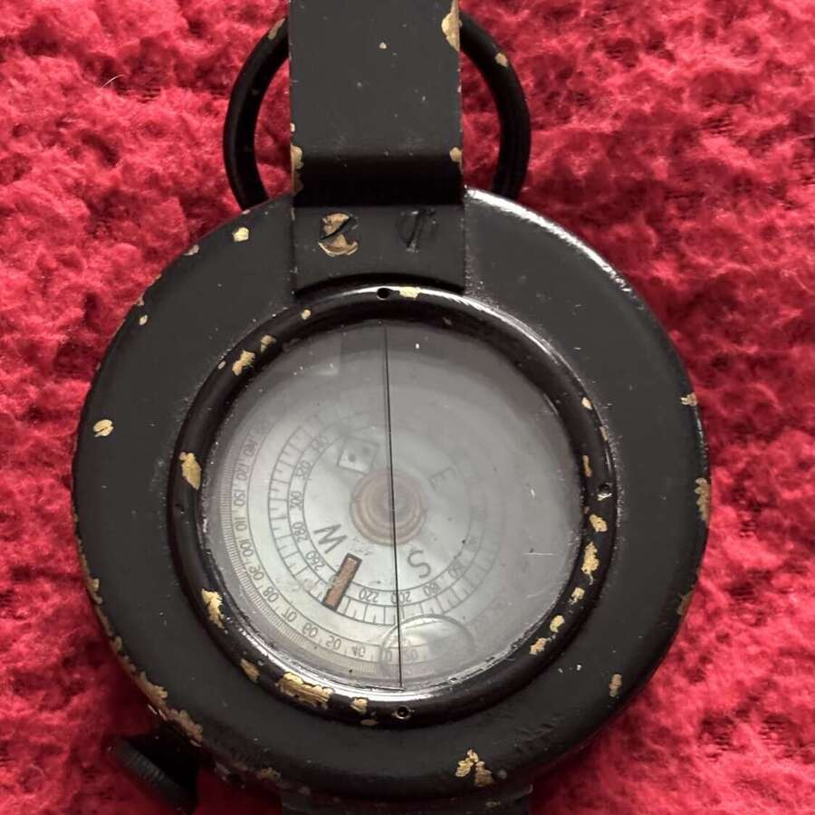 WW2 British/Commonwealth Military Mk III Marching Compass Dated 1943 and Marked E.A.C