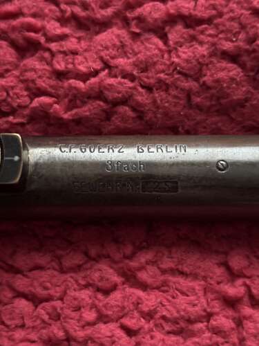 WW1 German Imperial Sniper Scope - C.P.Goerz Berlin 3fach
