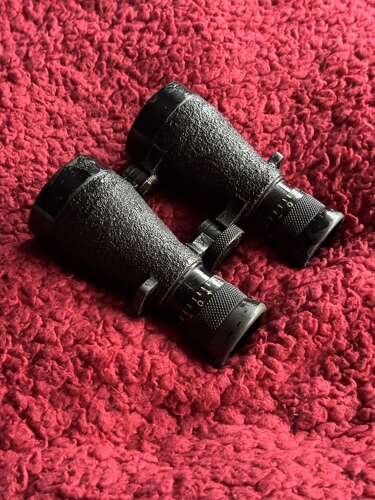WW1 Imperial German Mod. 08 Infantry Binocular with WW2 British Case