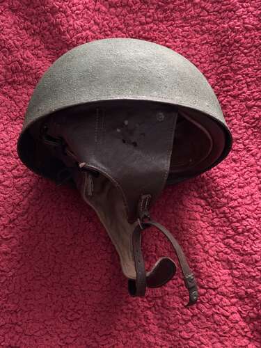 WW2 British Army Steel Dispatch Rider's Helmet – 1944 Dated