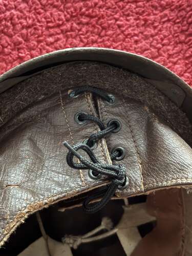 WW2 British Army Steel Dispatch Rider's Helmet – 1944 Dated